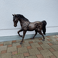 bronze-pferd